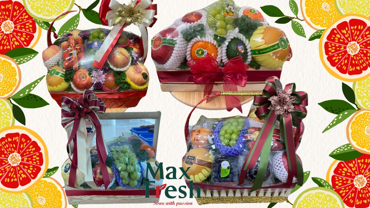 บริการรับจัดกระเช้าผลไม้ premium บริการรับจัดกระเช้าผลไม้ premium